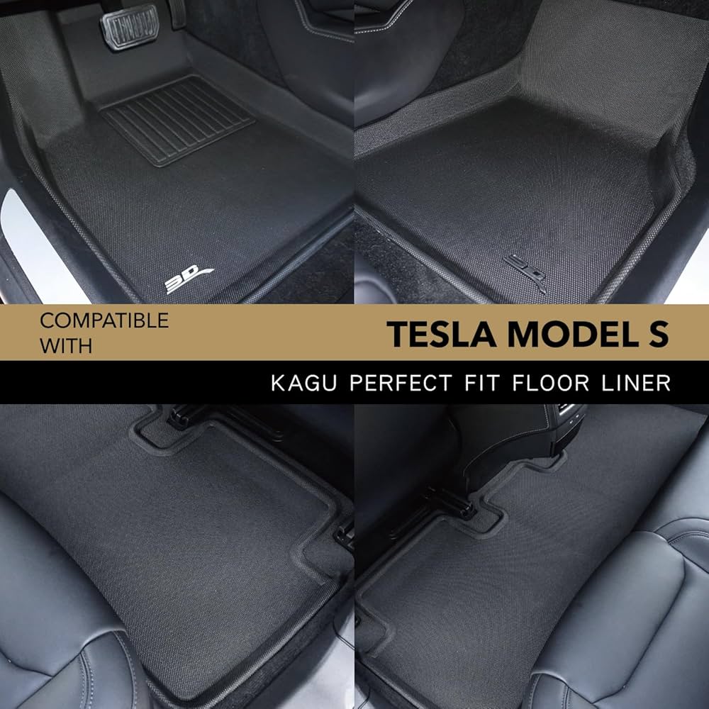 ￼ ￼ JOKERD ULTIMATE Model S-Se. 3rd 3D MAXpider L1TL01301509: Tesla Model S 2015-2019 Kagu Black